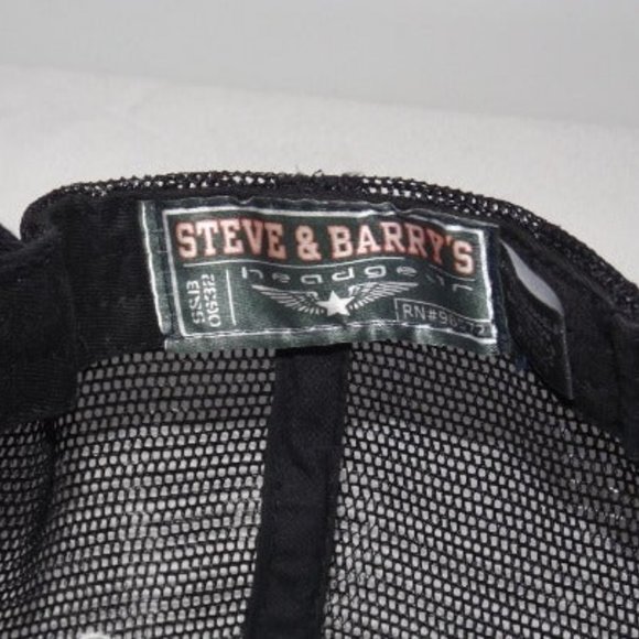 Steve and Barry Headgear Snapback Adjustable "Warning" Cap #0032 - Picture 6 of 7